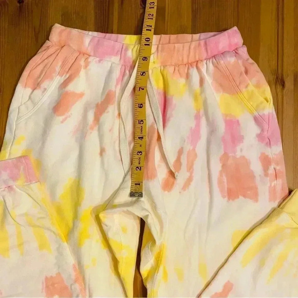 REVOLVE Electric & Rose Tie Dye Sweatpants Joggers Pink - Picture 9 of 15